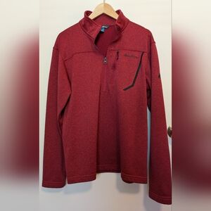 Eddie Bauer First Ascent Polyester Quarter Zip Jacket - Men's L